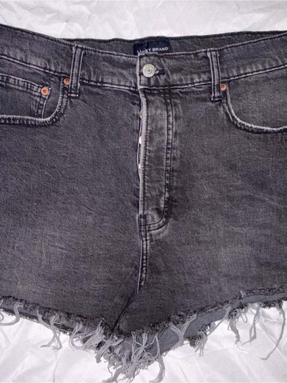 Lucky Brand black Mom High Rise denim jeans